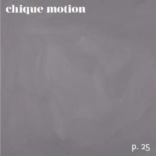 chique motion
