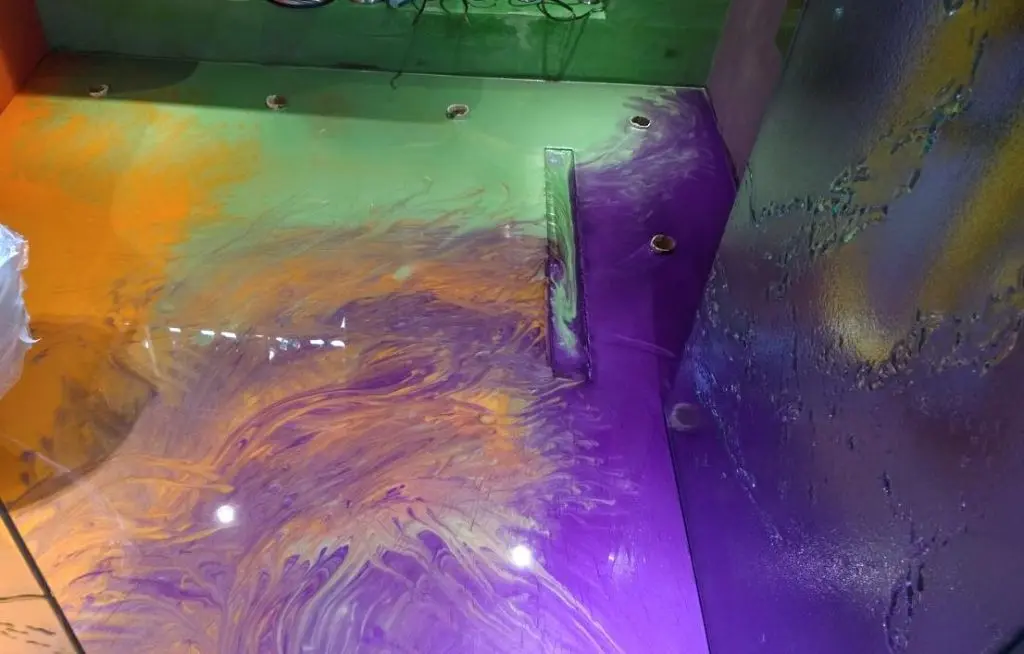 Bespoke Colour Resin Flooring