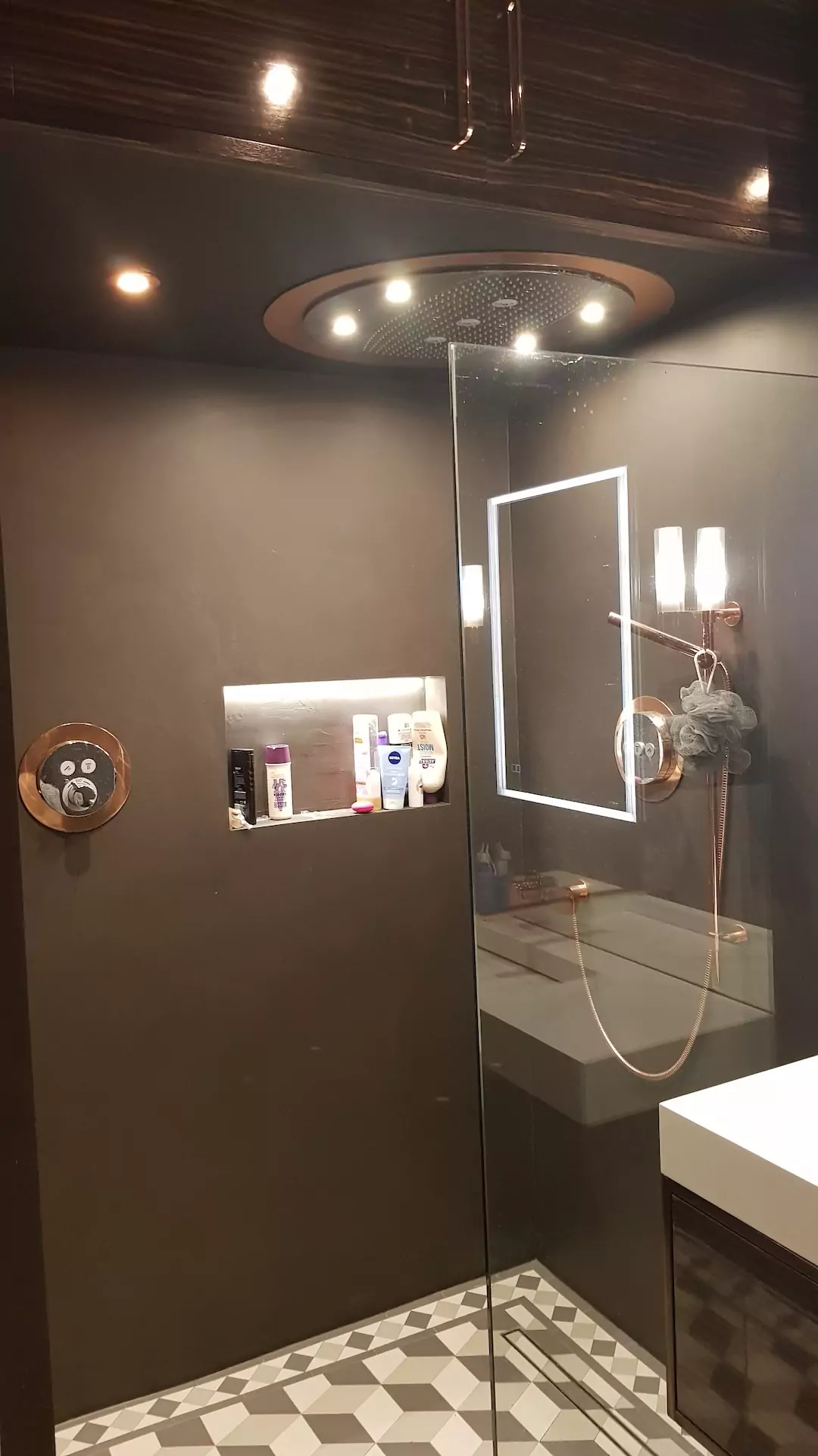 Microcement Shower