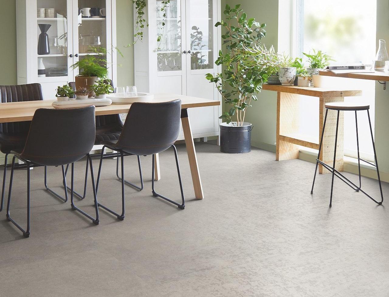 Concrete Look Lvt Light Grey Concrete 5067