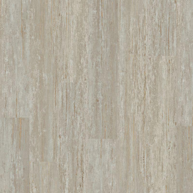 A high-resolution swatch of Beige Varnished Wood 4069 Polyflor Expona Commercial LVT, featuring a light beige and sandy-toned distressed timber effect with realistic weathered textures and a vintage varnished finish.
