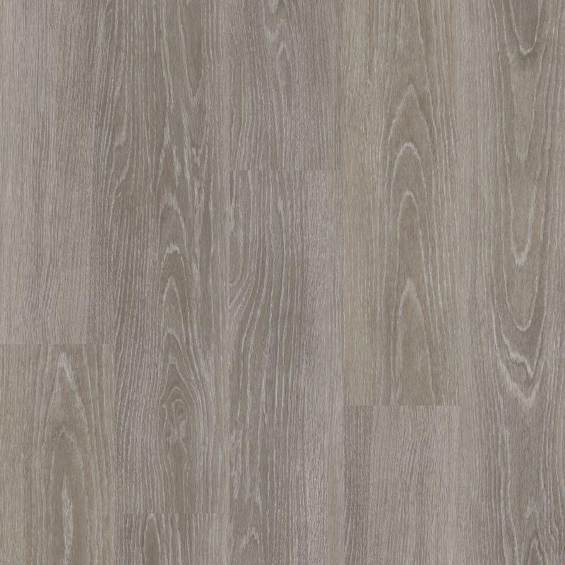 A high-resolution sample of Grey Limed Oak 4082 Polyflor Expona Commercial LVT, featuring elegant mid-grey oak planks with white lime-washed grain detailing and natural wood textures.