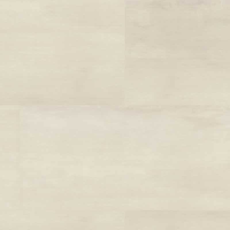 A high-resolution swatch of Polyflor Expona Commercial LVT in Bister 5099, featuring a neutral, light beige stone-effect texture.