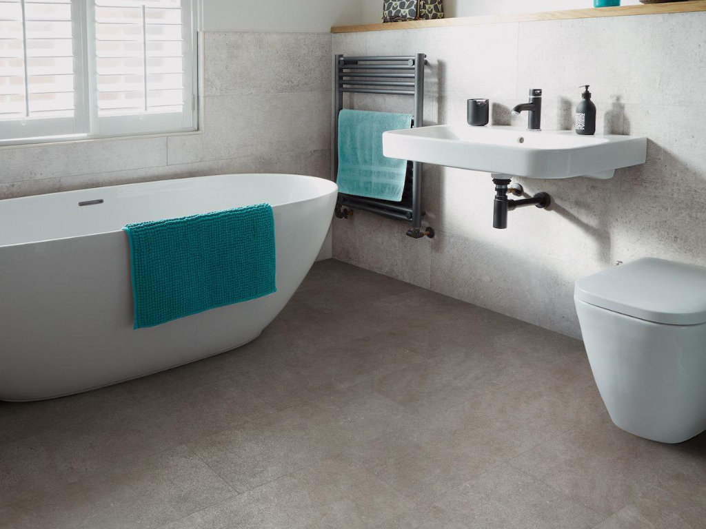 Bathroom LVT Flooring