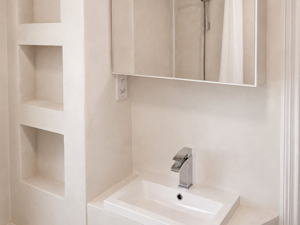 bathroom renovation walls-microcement bathroom renovation walls microcement